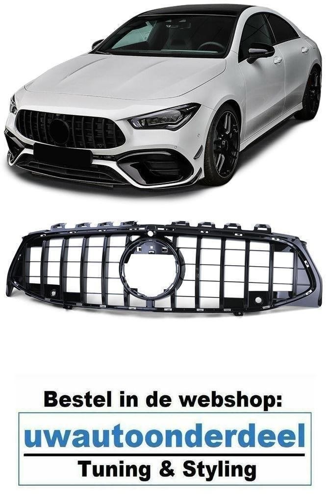 Sport Grill Hoogglans Zwart Voor Mercedes CLA C118 Amg Look, Verzenden