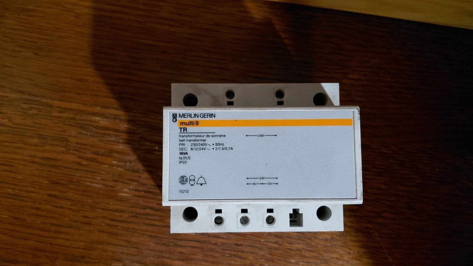 beltransfo 220v 24v 12v 8v, Ophalen