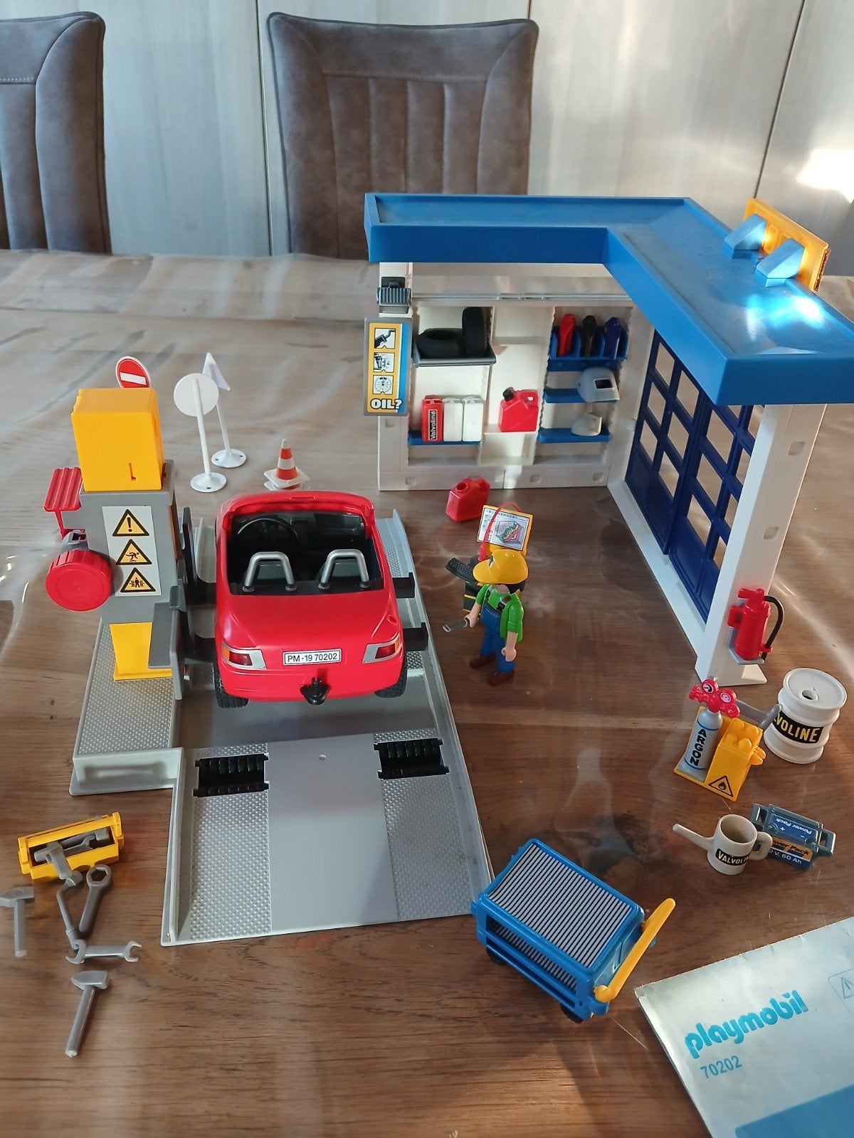 Playmobil garage en takelwagen, Kinderen en Baby's, Ophalen