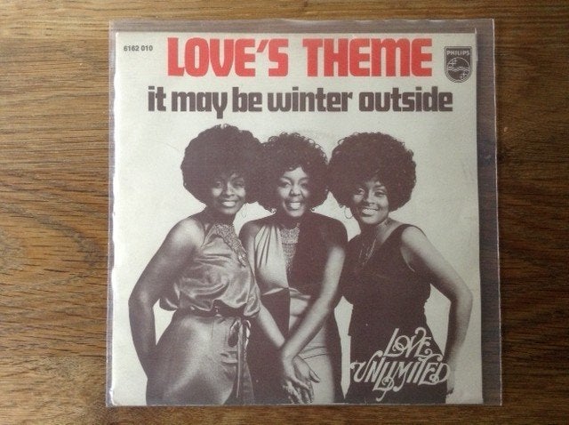 single love unlimited, R&B et Soul, Enlèvement ou Envoi, Housse de protection extérieure, 7 inch