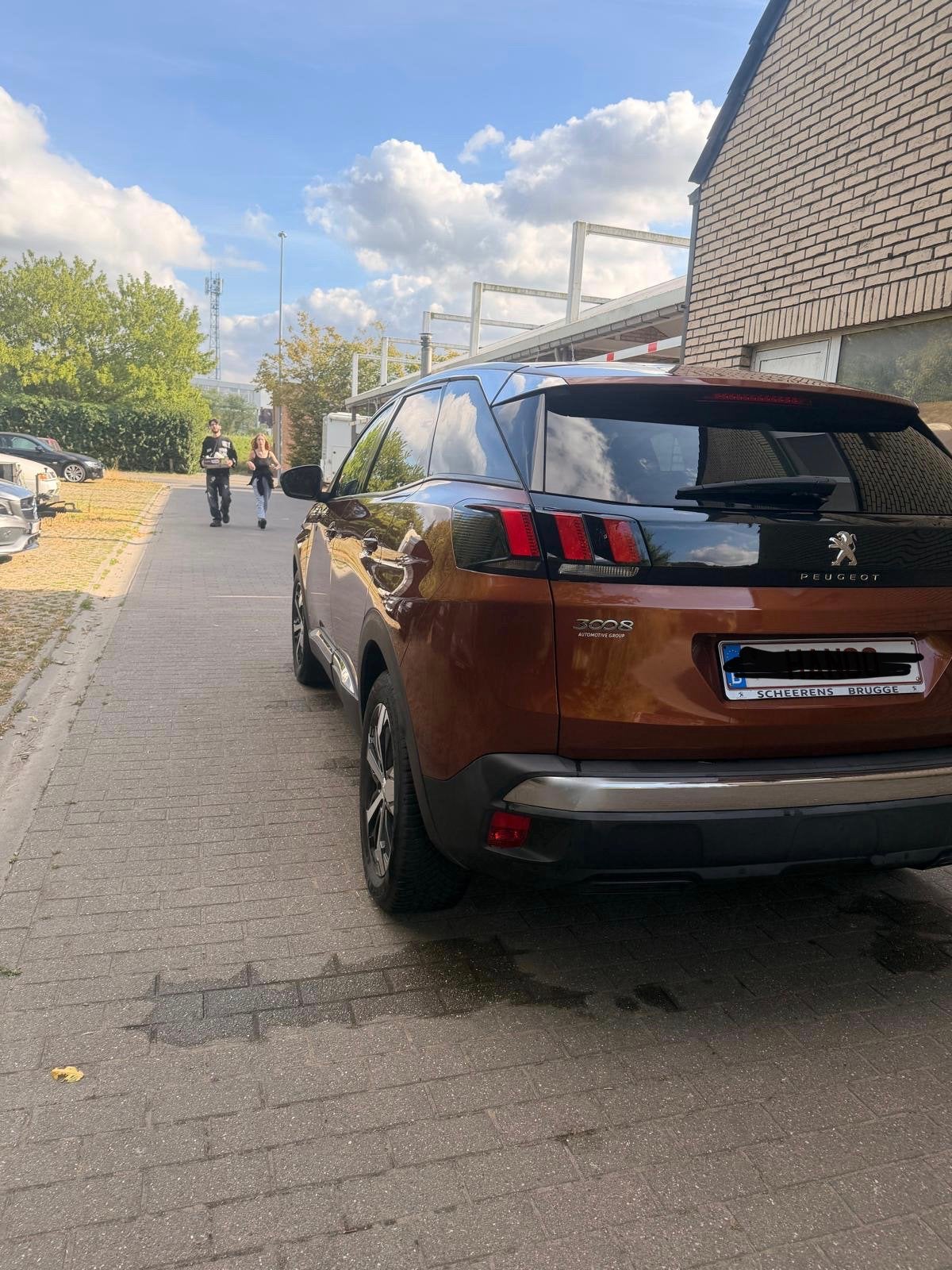 Peugeot 3008 4x4, Auto's, Automaat, Stof, Bruin, 12000 cc