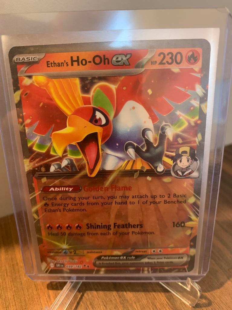 Pokemon ho-oh ex destined rivals, Ophalen of Verzenden, Zo goed als nieuw