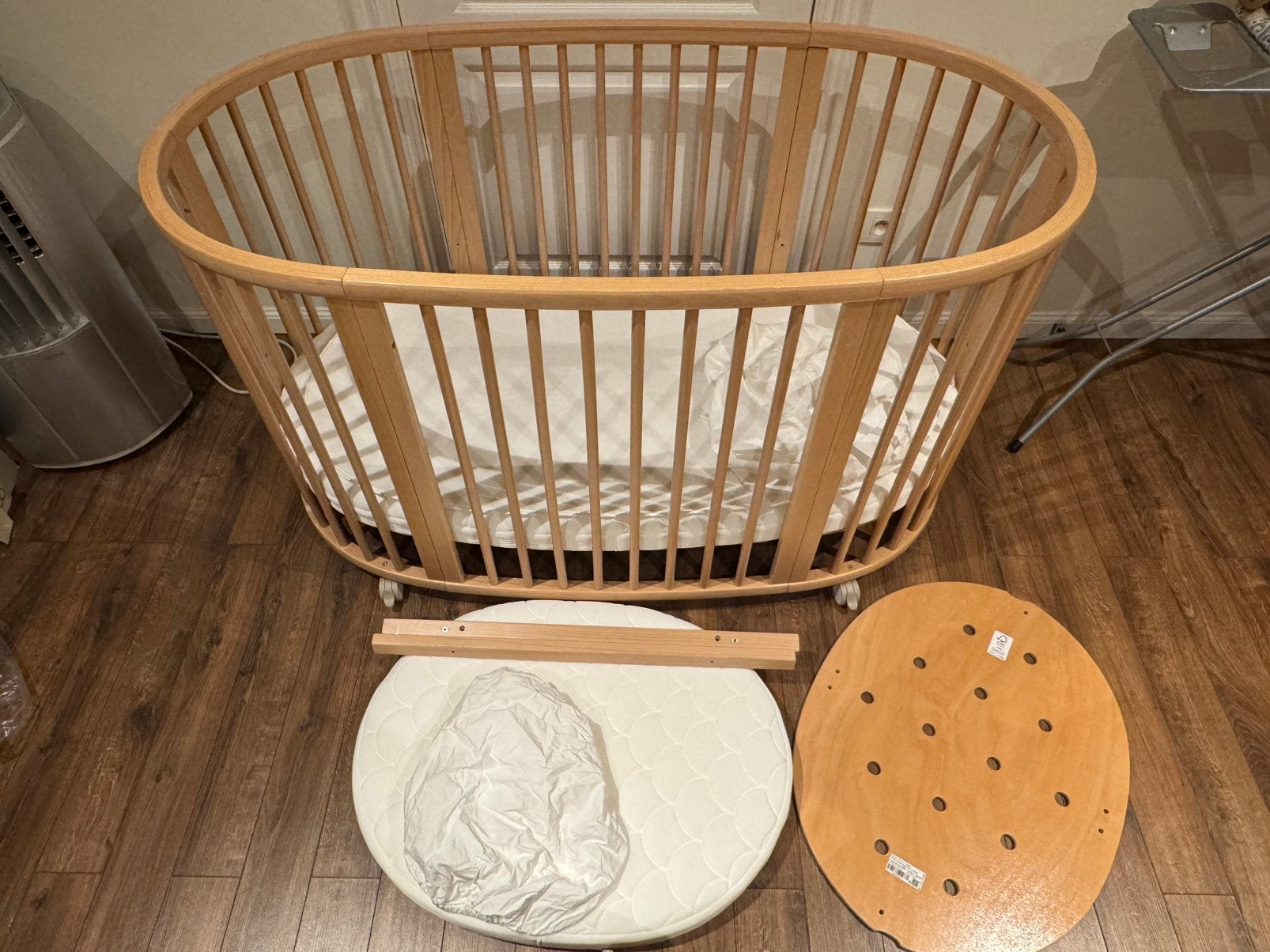 Stokke Sieepi lit pour bebe enfant 3 en 1, Ophalen, Zo goed als nieuw, Ledikant
