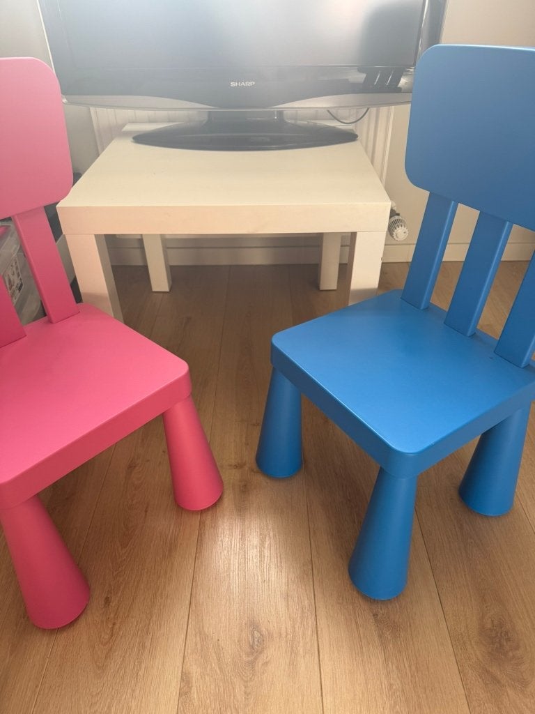 Ensemble de 1 table et 2 chaises, Enlèvement, Comme neuf, Table(s) et Chaise(s)