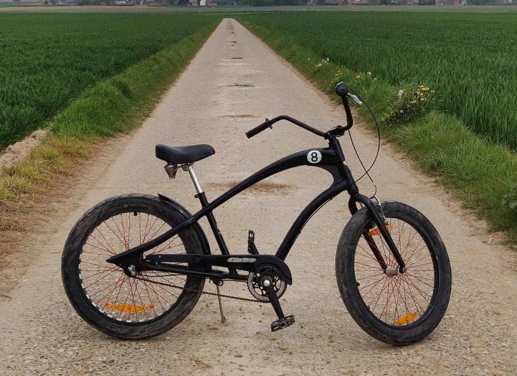 Elektrabike Cruiser Straight Eight, Ophalen, Terugtraprem, Gebruikt, Elektra