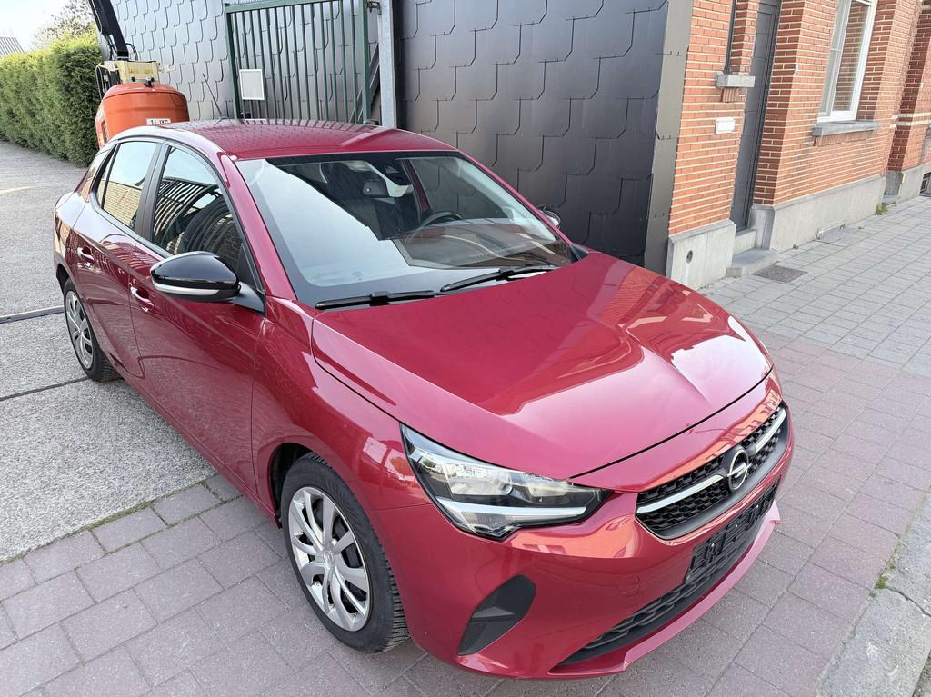 Opel Corsa 1.2 Turbo Edition, Auto's, Parkeersensor, Stof, Gebruikt, 1199 cc