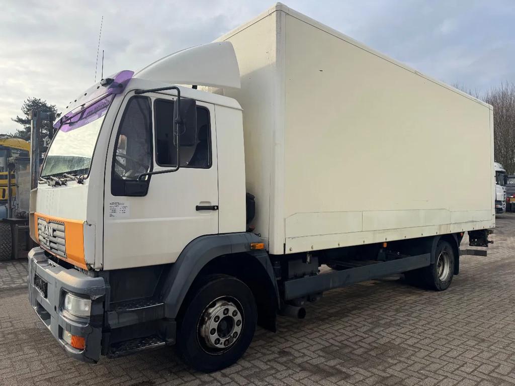 MAN LE *12.250-BELGIAN ORIGINE* (bj 2003), Autos, Camions, Entreprise, Achat, MAN, Diesel, Boîte manuelle, Blanc, Propulsion arrière