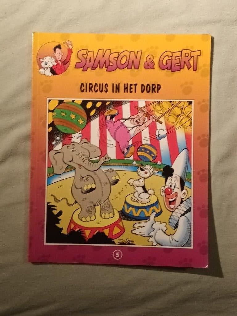 Samson en Gert 5: circus in het dorp, Eén stripboek, Ophalen of Verzenden, Zo goed als nieuw