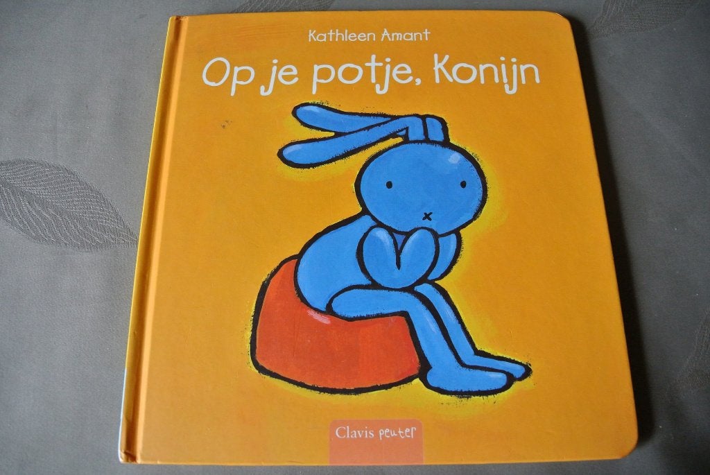 op je potje, konijn, Boeken, Ophalen of Verzenden