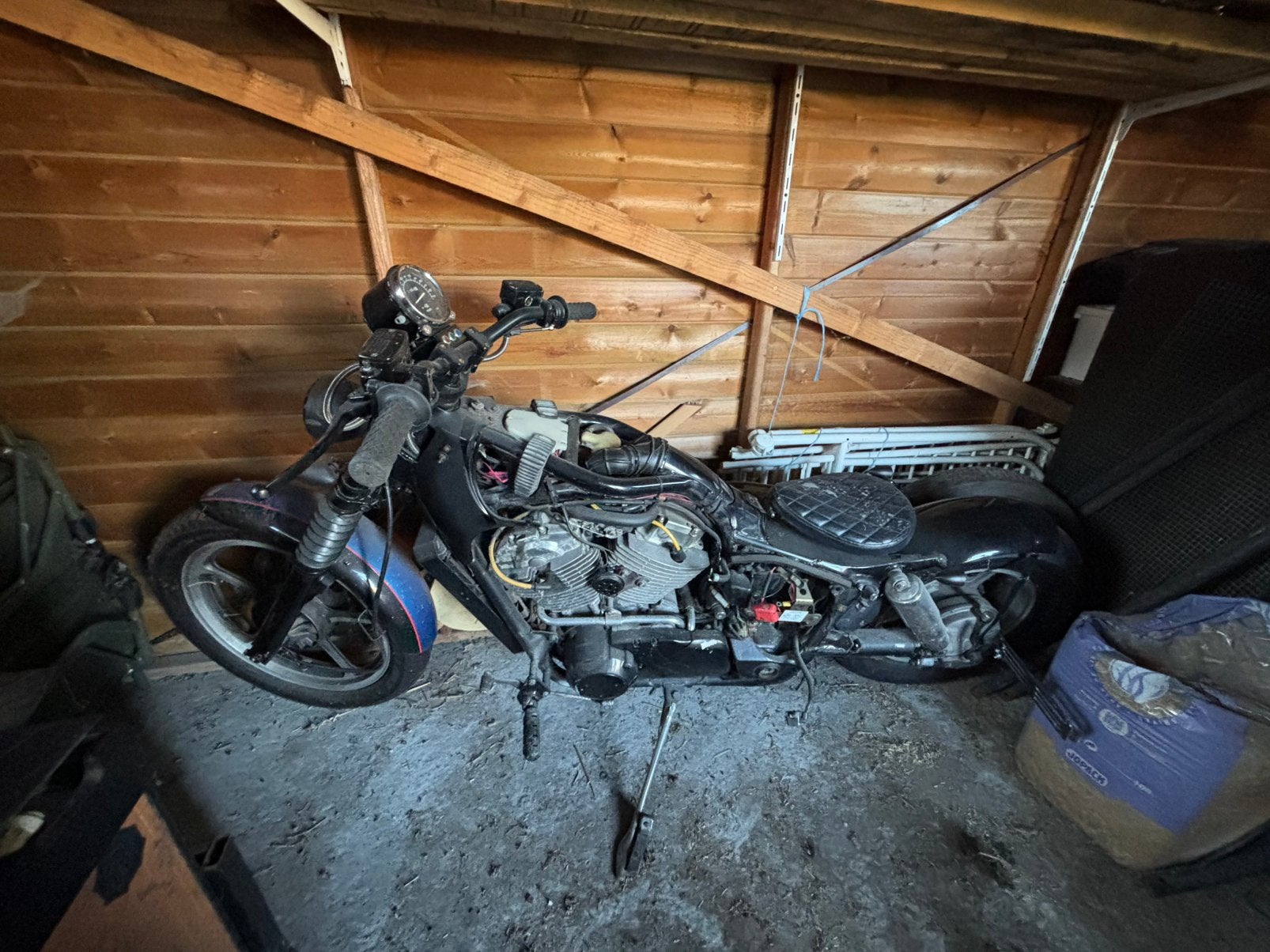 Honda shadow 1100cc bouwjaar 1987, Motoren, Ophalen, Gebruikt