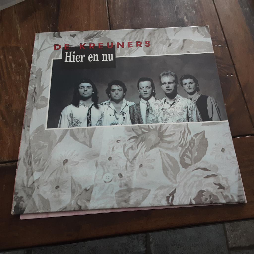 De Kreuners – Hier En Nu, Cd's en Dvd's, Vinyl | Rock, Gebruikt, Verzenden, 1990 - 1999, Inclusief binnenhoes