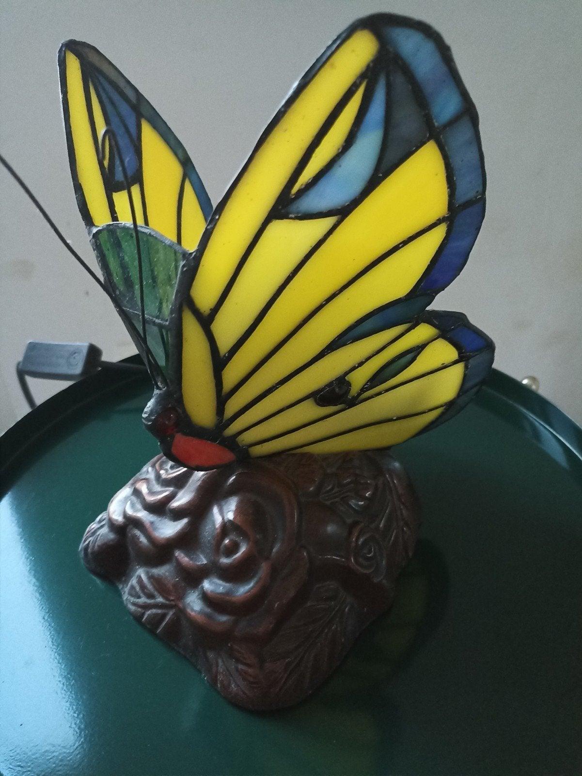 lamp vlinder Tiffany stijl, Ophalen, Glas