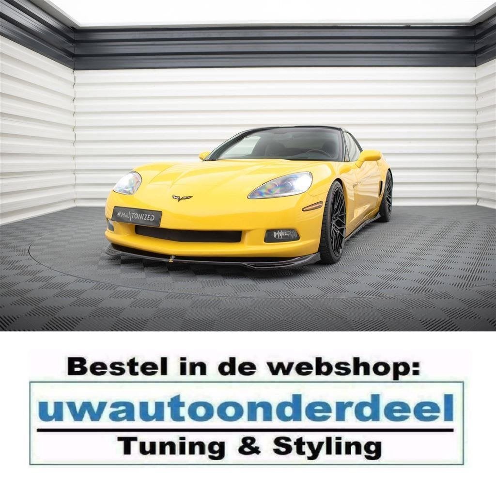 Maxton Design Spoiler Splitter Lip Chevrolet Corvette C6, Envoi