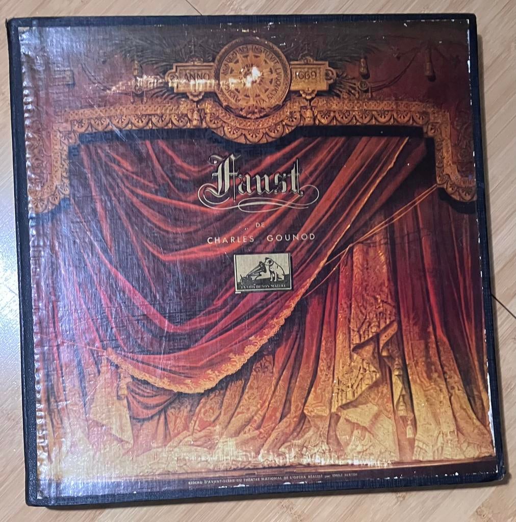 Opera Faust op 4 vinyl platen, Ophalen, Gebruikt, Opera of Operette