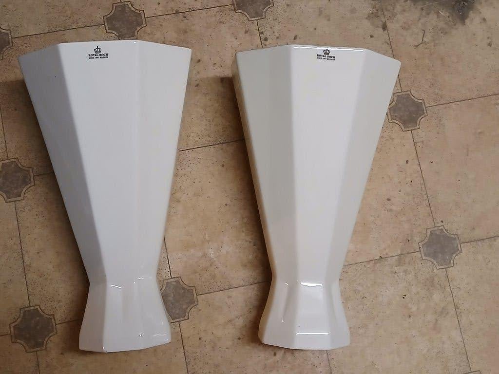 Paire de vase monochrome CATTEAU, Ophalen