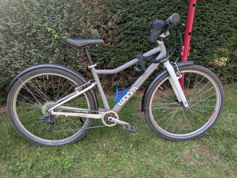 vélo Woom 6 gris, Enlèvement, Utilisé, 20 pouces ou plus