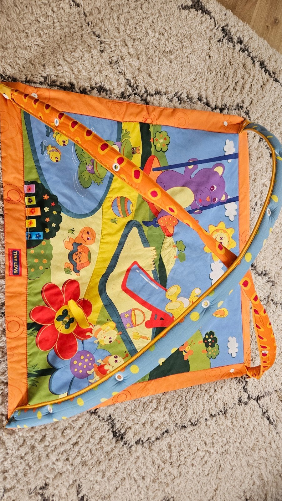 Tapis de jeu éducatif, Enlèvement ou Envoi