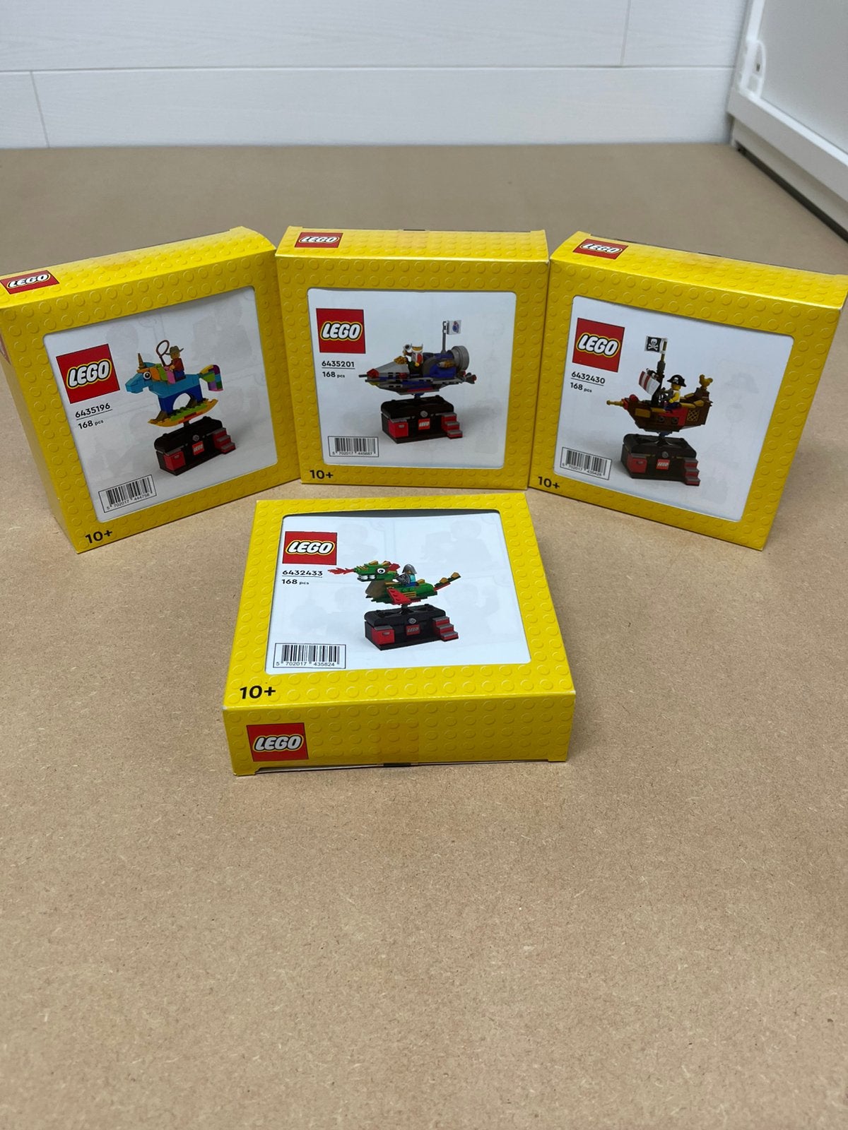Lego collectors editions rides - 4 sets - nieuw, Lego, Nieuw, Ophalen of Verzenden, Complete set