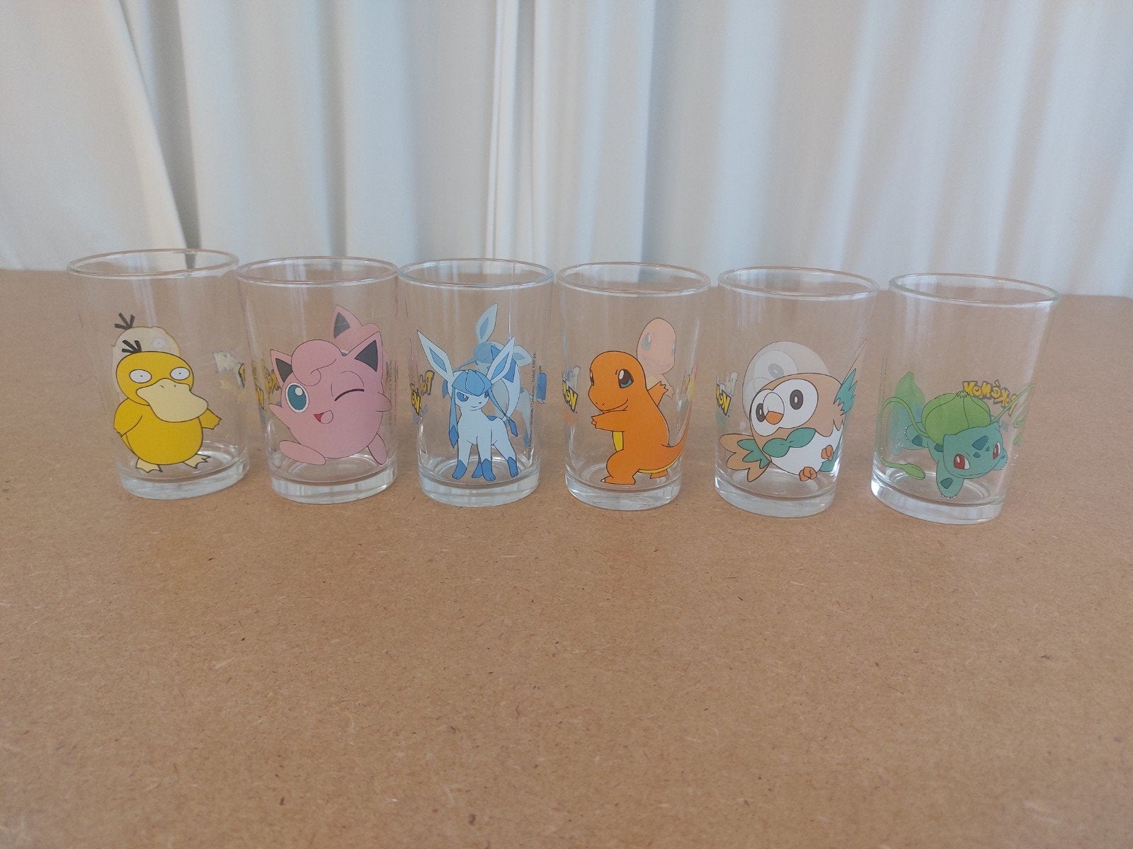 Verres POKEMON, Collections, Enlèvement