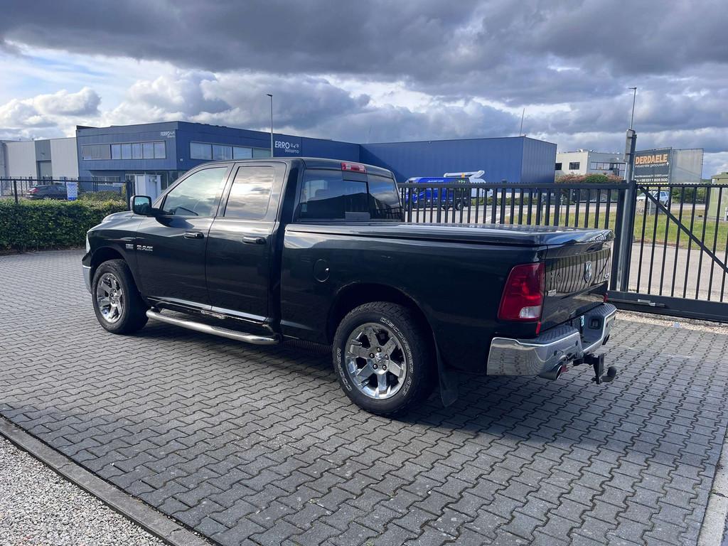 Dodge RAM 1500 Laramie / LPG + benzine / EXPORT, Auto's, Automaat, Cruise Control, Gebruikt, Zwart