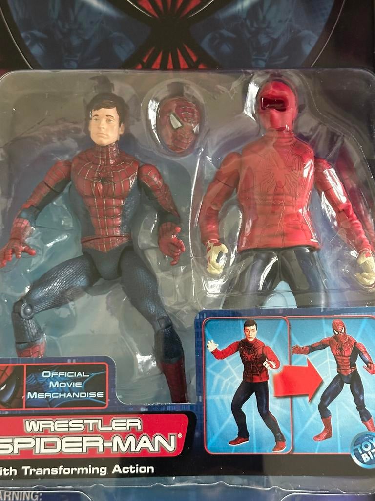 TOYBIZ Super Wrestler Spider-Man NIEUW Zeldzaam, Kinderen en Baby's, Speelgoed | Actiefiguren, Ophalen of Verzenden, Nieuw