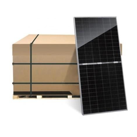 Double vitrage bifacial New Ja solar N-Type 450w, cadre noir, Bricolage & Construction, Panneaux solaires & Accessoires, Enlèvement
