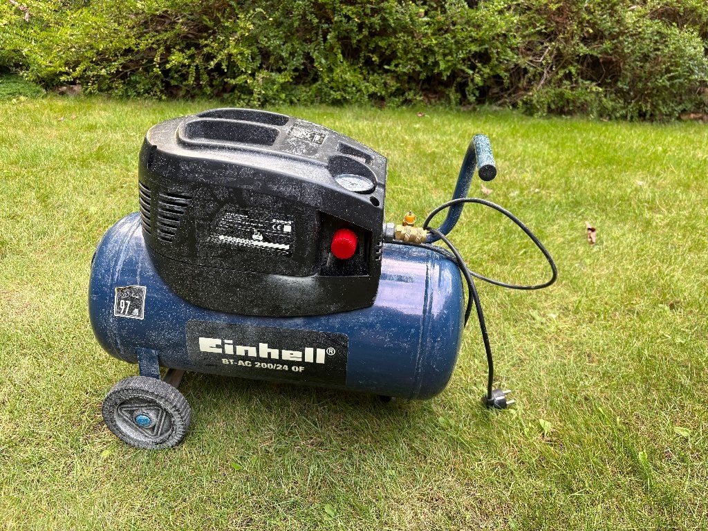 Einhell compressor compresseur, Doe-het-zelf en Bouw, Ophalen, Mobiel, Gebruikt, 6 tot 10 bar