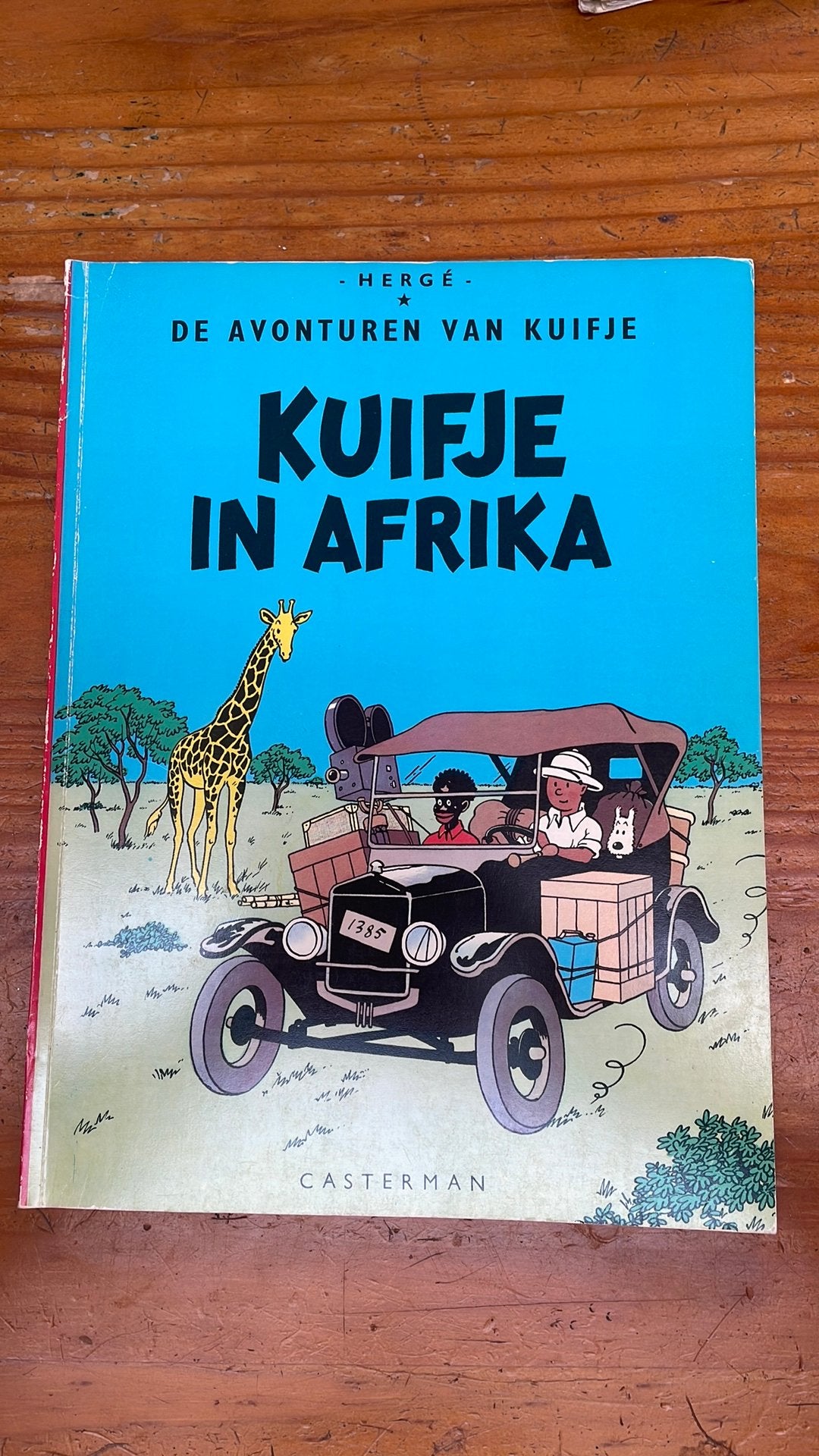 Kuifje in Afrika, Boeken, Ophalen of Verzenden, Gelezen