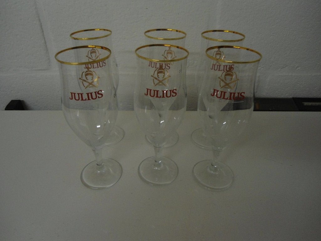 toutes sortes de nouveaux verres à bière, Collections, Enlèvement ou Envoi, Neuf, Verre ou Verres, Jupiler