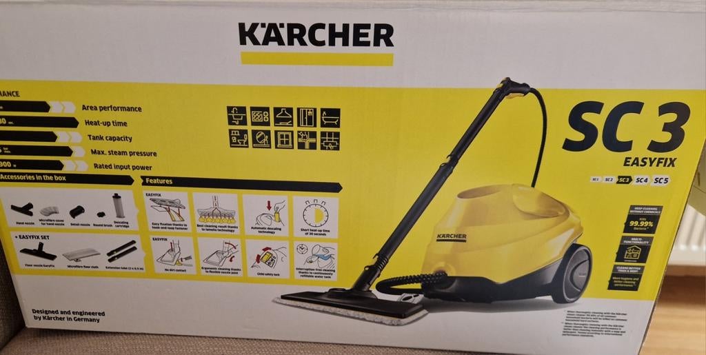 Kärcher SC 3 EasyFix, Elektronische apparatuur, Ophalen
