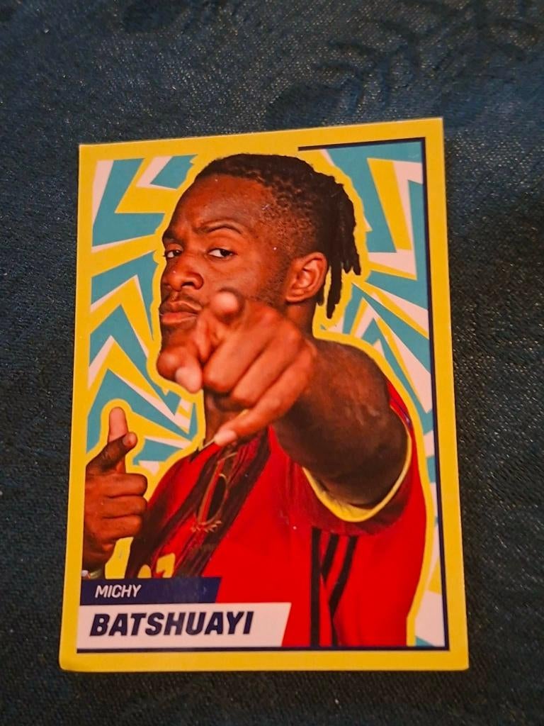 Panini / Sticker / Michy Batshuayi / België / Carrefour, Verzamelen, Ophalen of Verzenden, Nieuw, Poster, Plaatje of Sticker