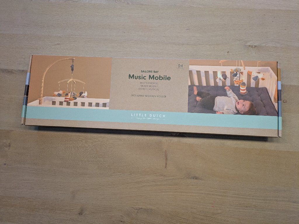 mobiel little dutch, Kinderen en Baby's, Ophalen, Zo goed als nieuw, Mobiel, Met geluid