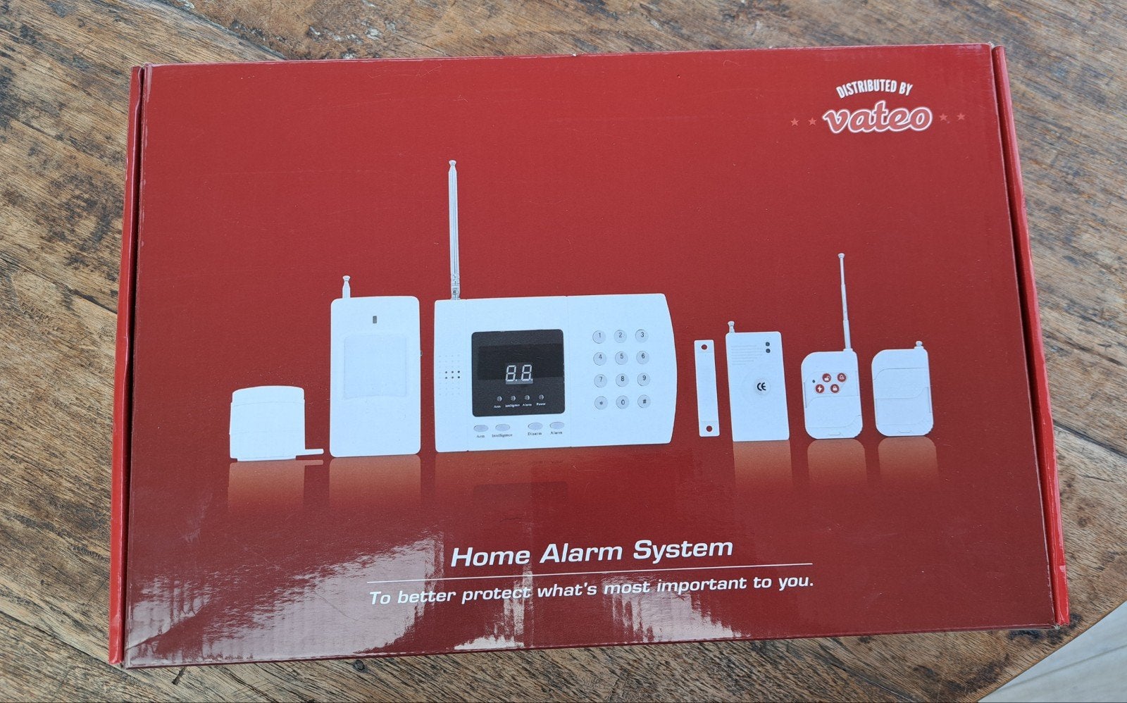 alarmsysteem draadloos nieuw in de verpakking, Doe-het-zelf en Bouw, Ophalen, Draadloos