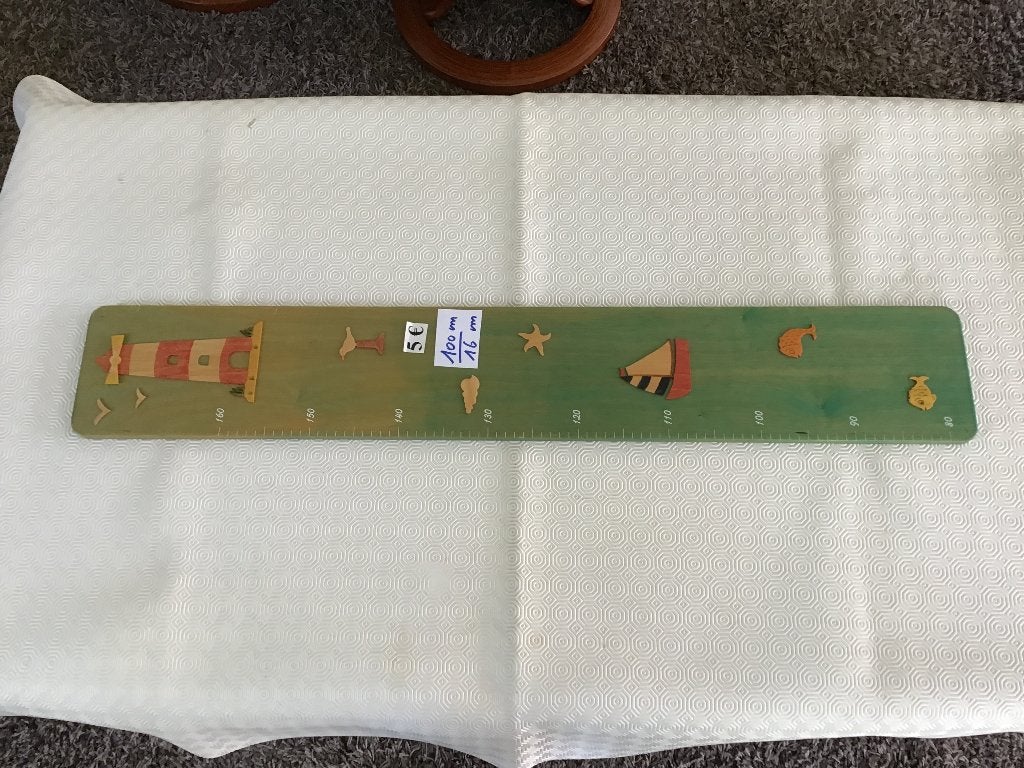 groeimeter van 1 meter lang en 16 cm breed, Kinderen en Baby's, Ophalen of Verzenden, Zo goed als nieuw
