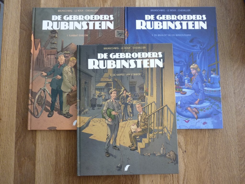 De gebroeders Rubinstein - 3 delen, Meerdere stripboeken, Ophalen of Verzenden, Zo goed als nieuw