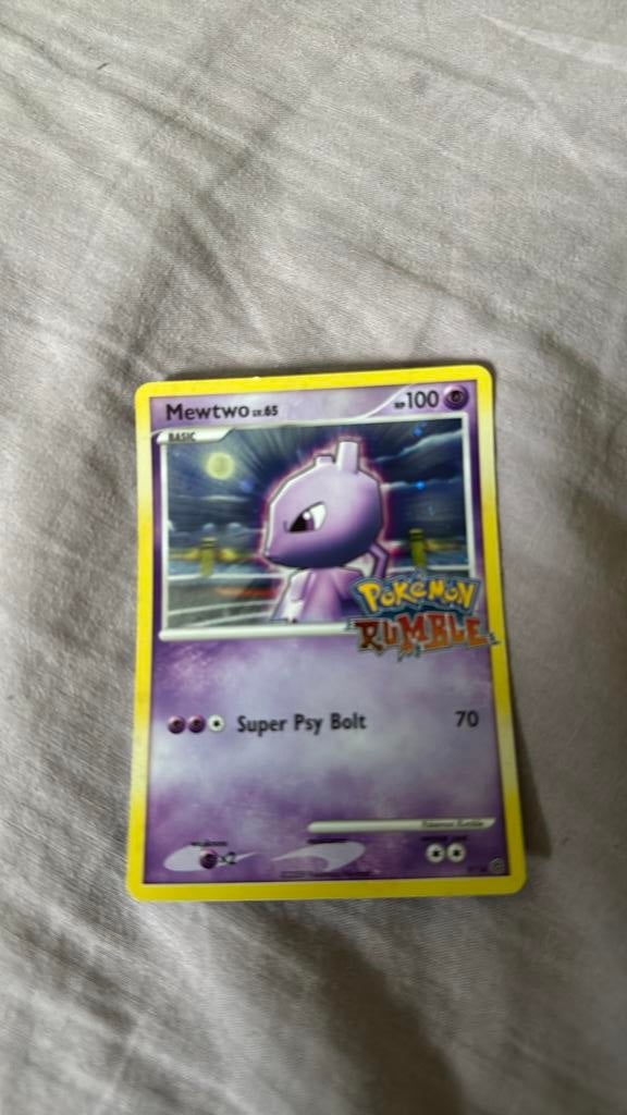 Pokemon Rumble - Mewtwo, Ophalen of Verzenden, Zo goed als nieuw