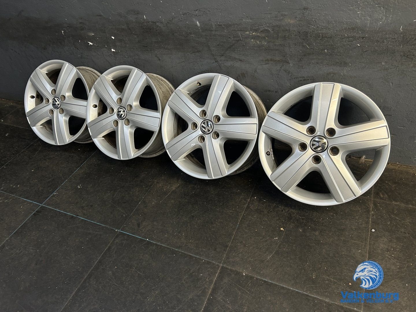 Originele Volkswagen Transporter Thunder 17 inch velgen 5x12, Auto-onderdelen, Banden en Velgen, Velg(en), -, -, 17 inch