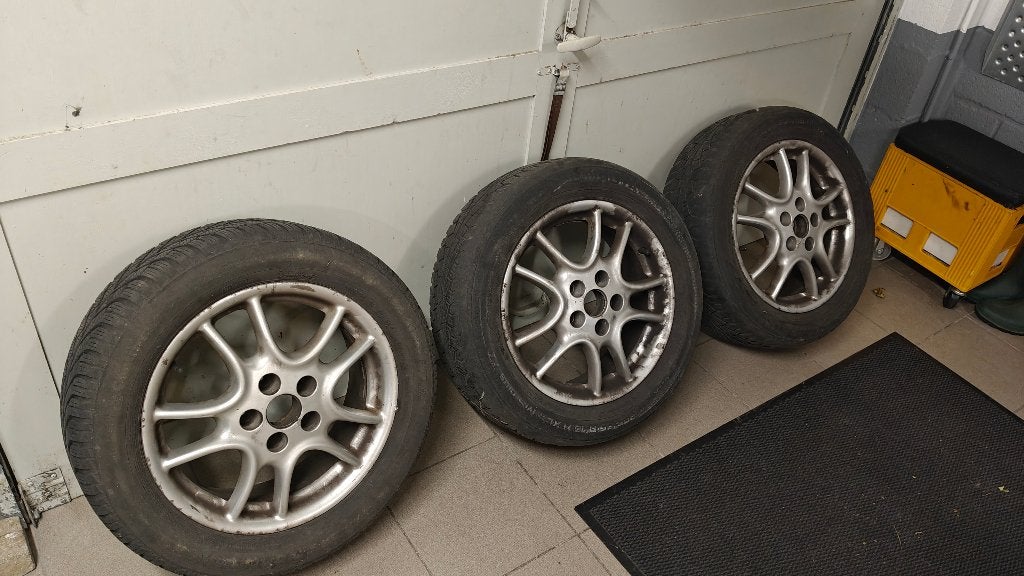 Velgen R16 5x110 Opel - incl. 2x Goede Winterbanden, Auto-onderdelen, Ophalen, Winterbanden, Band(en)