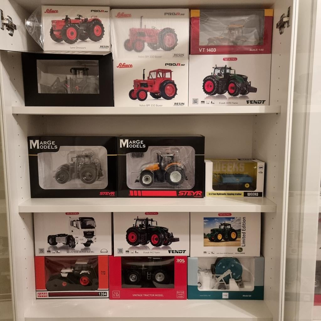 Lot 1:32 Figurines agricoles Schuco, Wiking, Weise Toys UH, Enlèvement ou Envoi, Neuf, Tracteur et Agriculture, Schuco