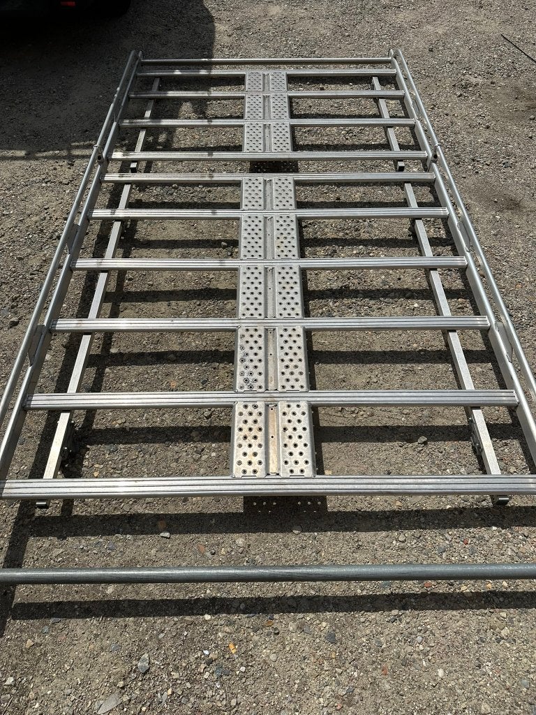 alu. imperiaal of dakdrager + ladder Peugeot Citroën 150 kg, Ophalen, Gebruikt