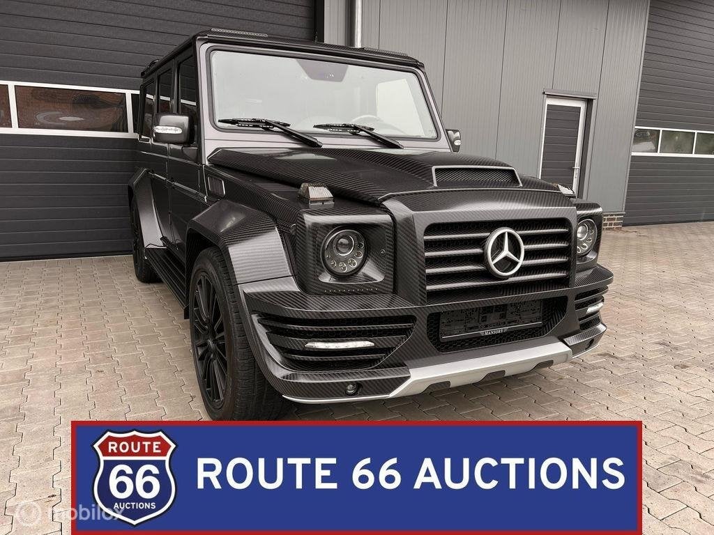 Mercedes-Benz G55 AMG Mansory | 2011 | Route 66 Auctions, Autos, Mercedes-Benz, Achat, Entreprise, Boîte manuelle, Autre carrosserie