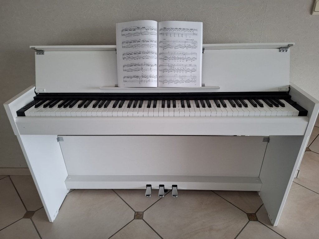 piano Yamaha Arius, Musique & Instruments, Pianos, Enlèvement, Comme neuf, Blanc, Piano