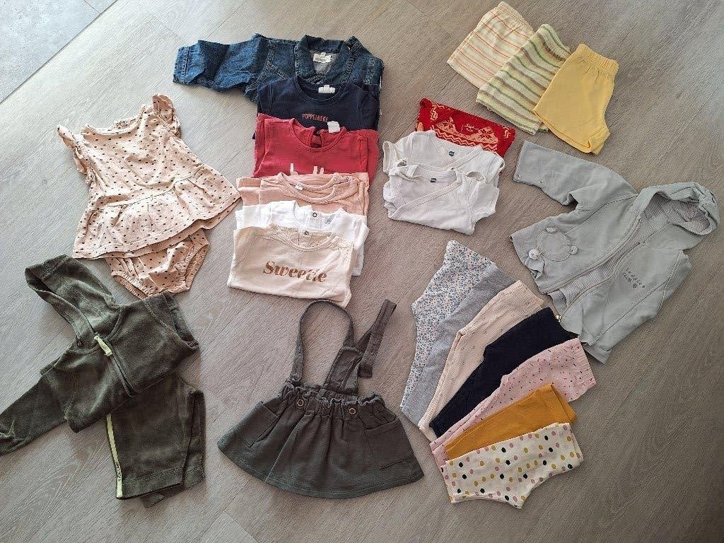 Pakket maat 68 meisjeskledij, Kinderen en Baby's, Babykleding | Maat 68, Ophalen, Gebruikt, Meisje