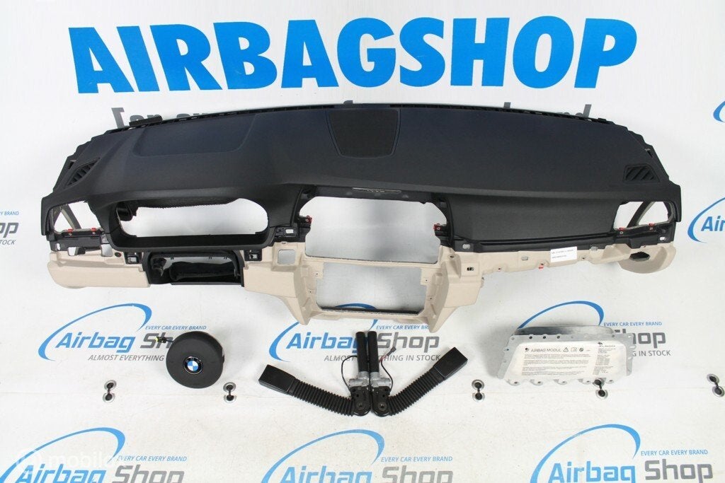 Airbag kit Tableau de bord beige BMW 5 serie F10