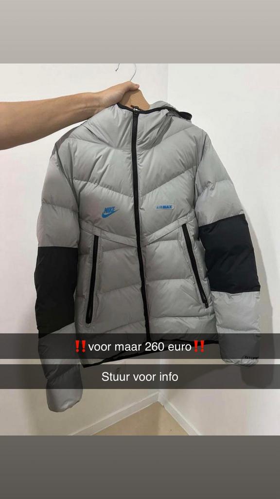 Veste Nike Airmax [informations cachées], Vêtements | Hommes, Vestes | Hiver, Enlèvement, Comme neuf, Taille 48/50 (M)