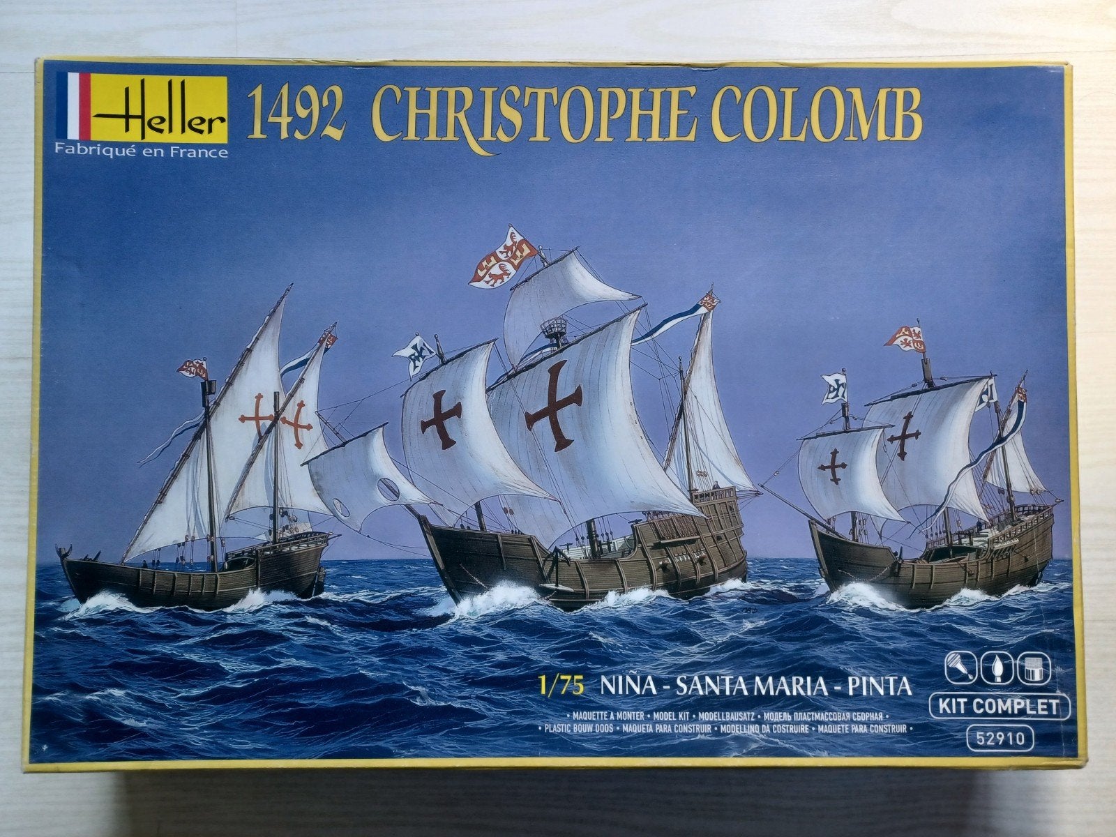 Heller Christoffel Columbus set, Hobby en Vrije tijd, Ophalen of Verzenden, Nieuw, 1:50 tot 1:200, Heller