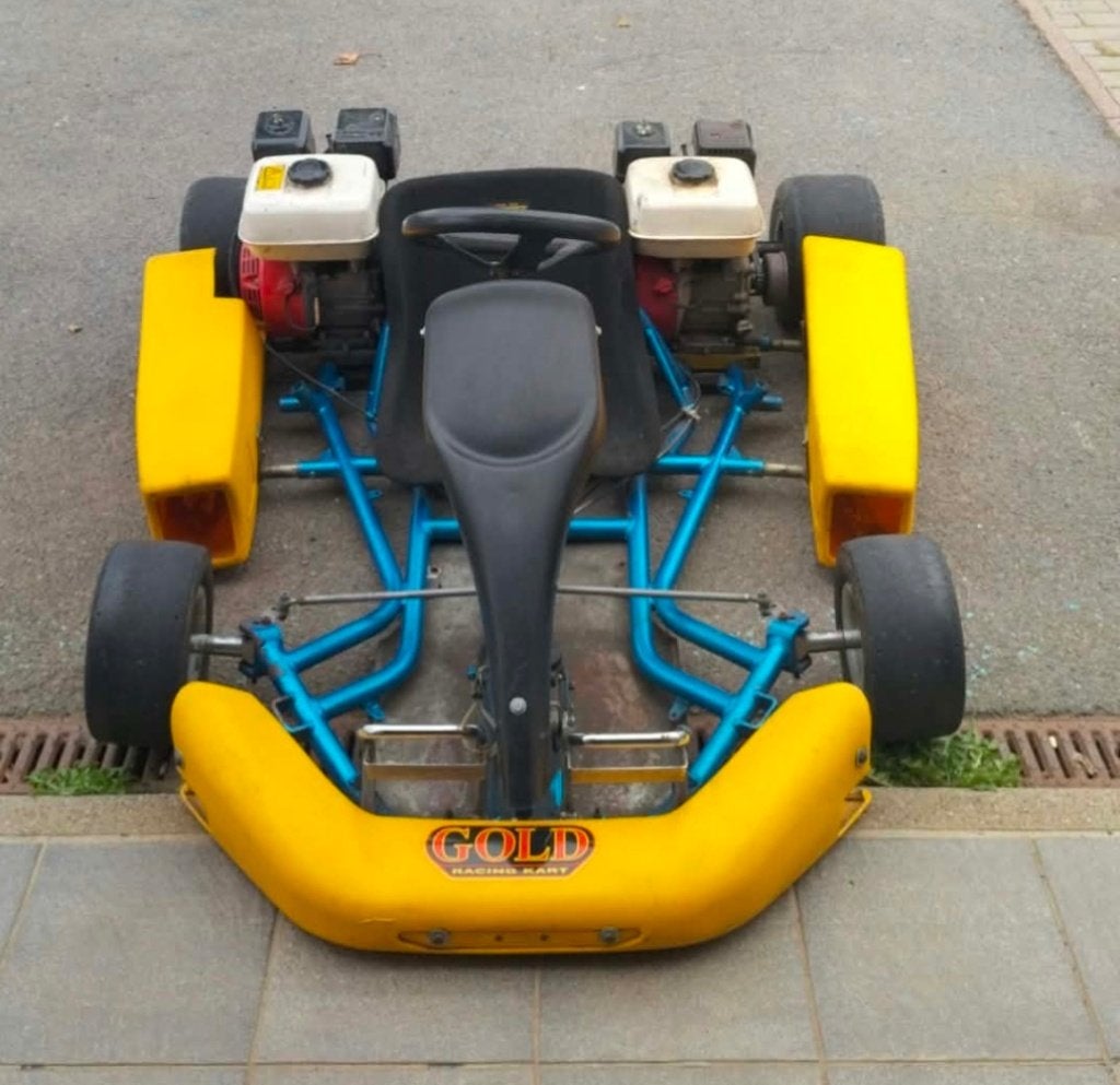 Karting bi-moteur, Enlèvement, Utilisé, Kart