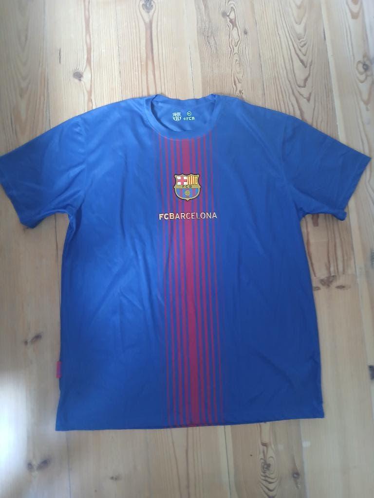 barcelona voetbal shirt, Sport en Fitness, Voetbal, Maat XL, Ophalen of Verzenden, Zo goed als nieuw, Shirt