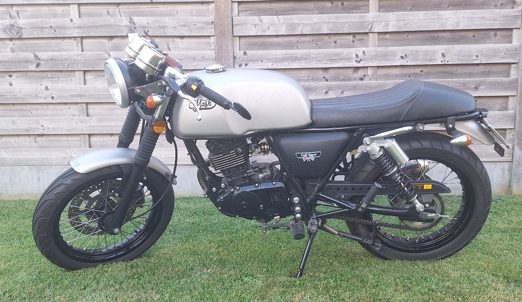 Mash Café Racer 125cc – 2018 – slechts 4.787km - nette staat, Motoren, Occasion, Particulier, 125 cc, 11 kW of minder