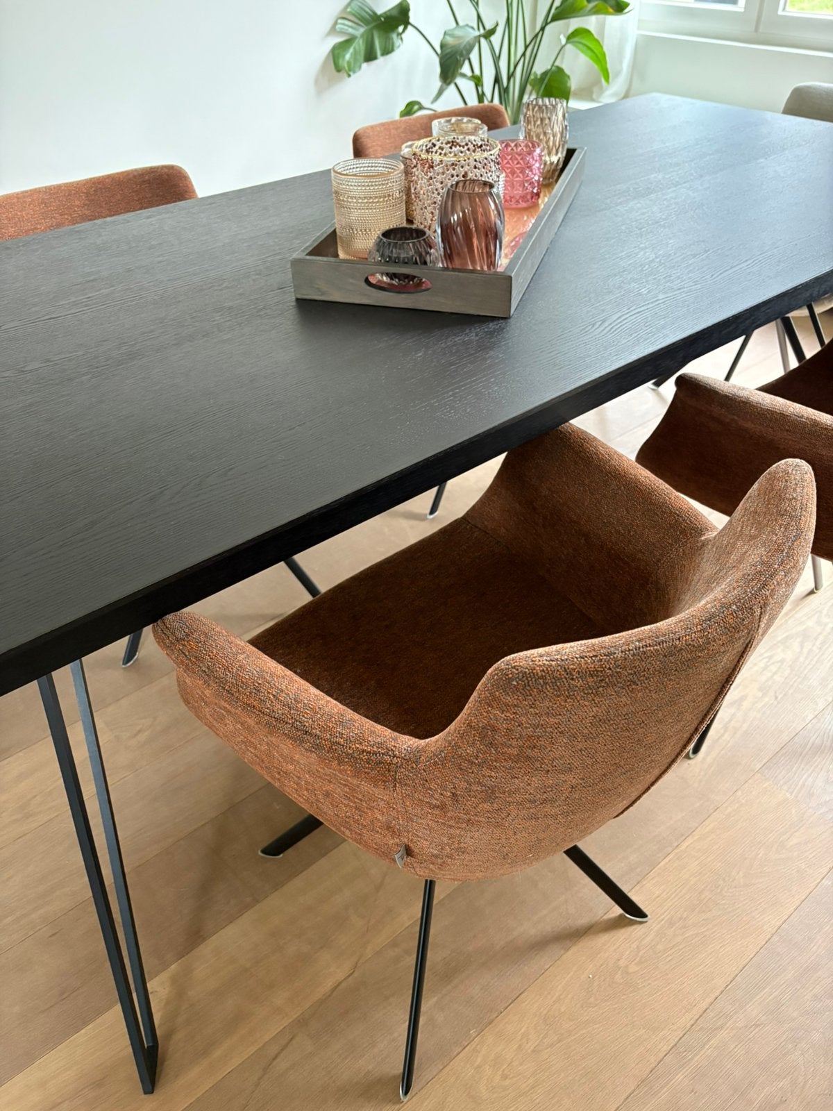 Set Eetkamerstoelen Joli - Chagall, Huis en Inrichting, Ophalen, Overige kleuren, Zo goed als nieuw, Tijdloos